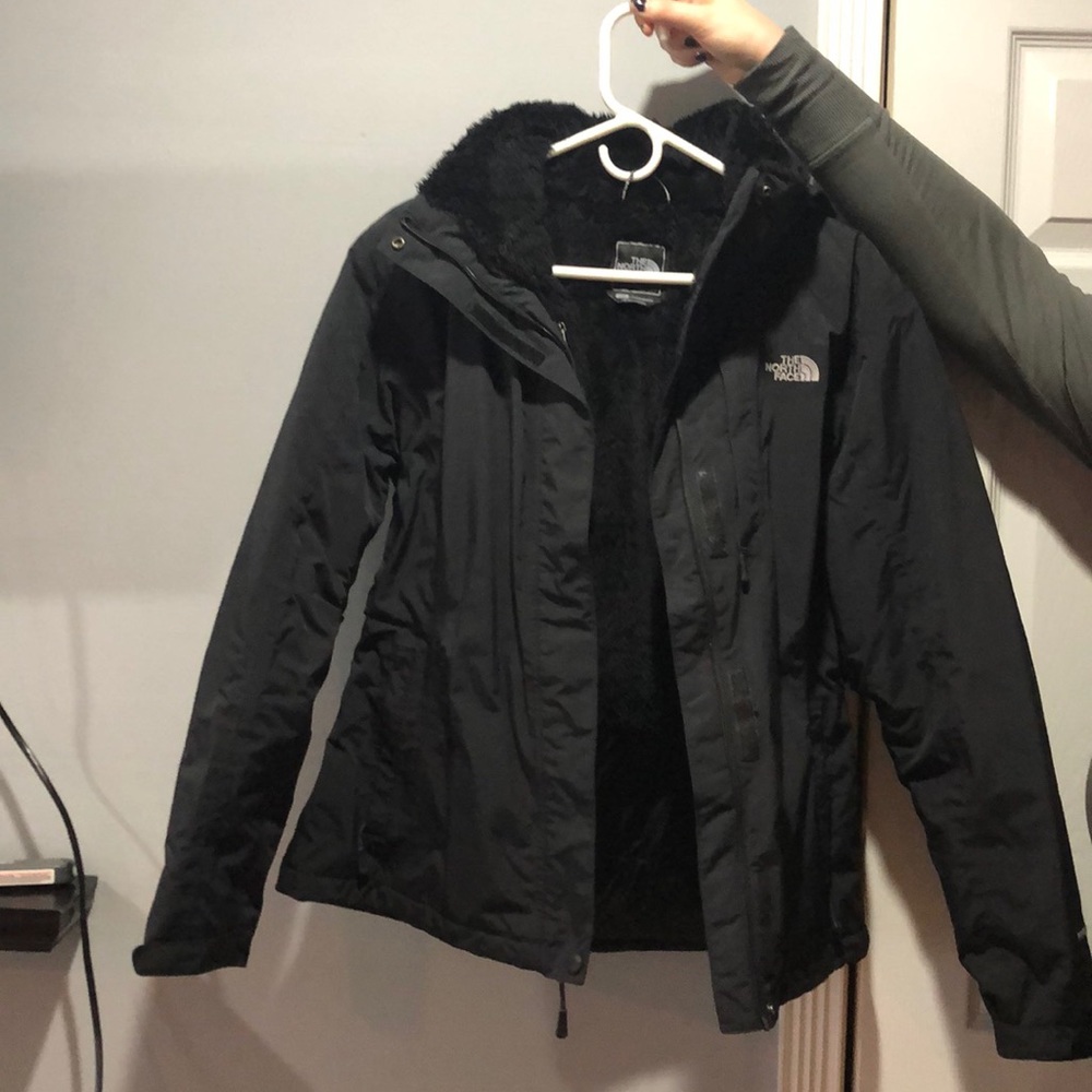 fleece lined waterproof jacket